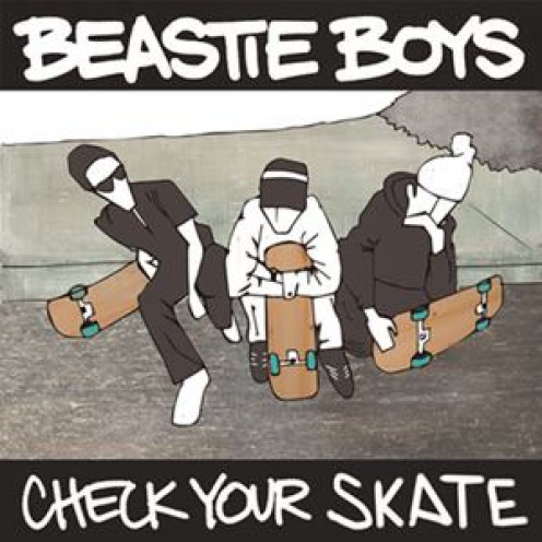 BEASTIE BOYS CHECK YOUR SKATE COVER